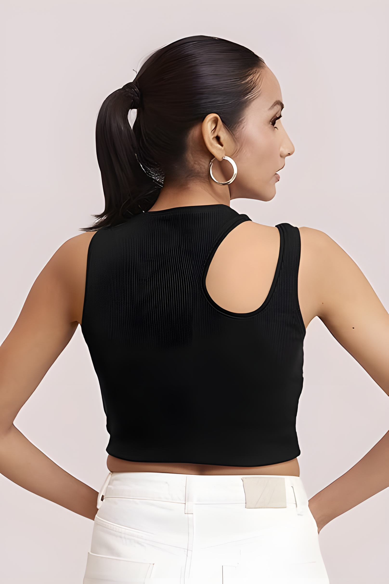 Urban Cutout Crop Tank Top