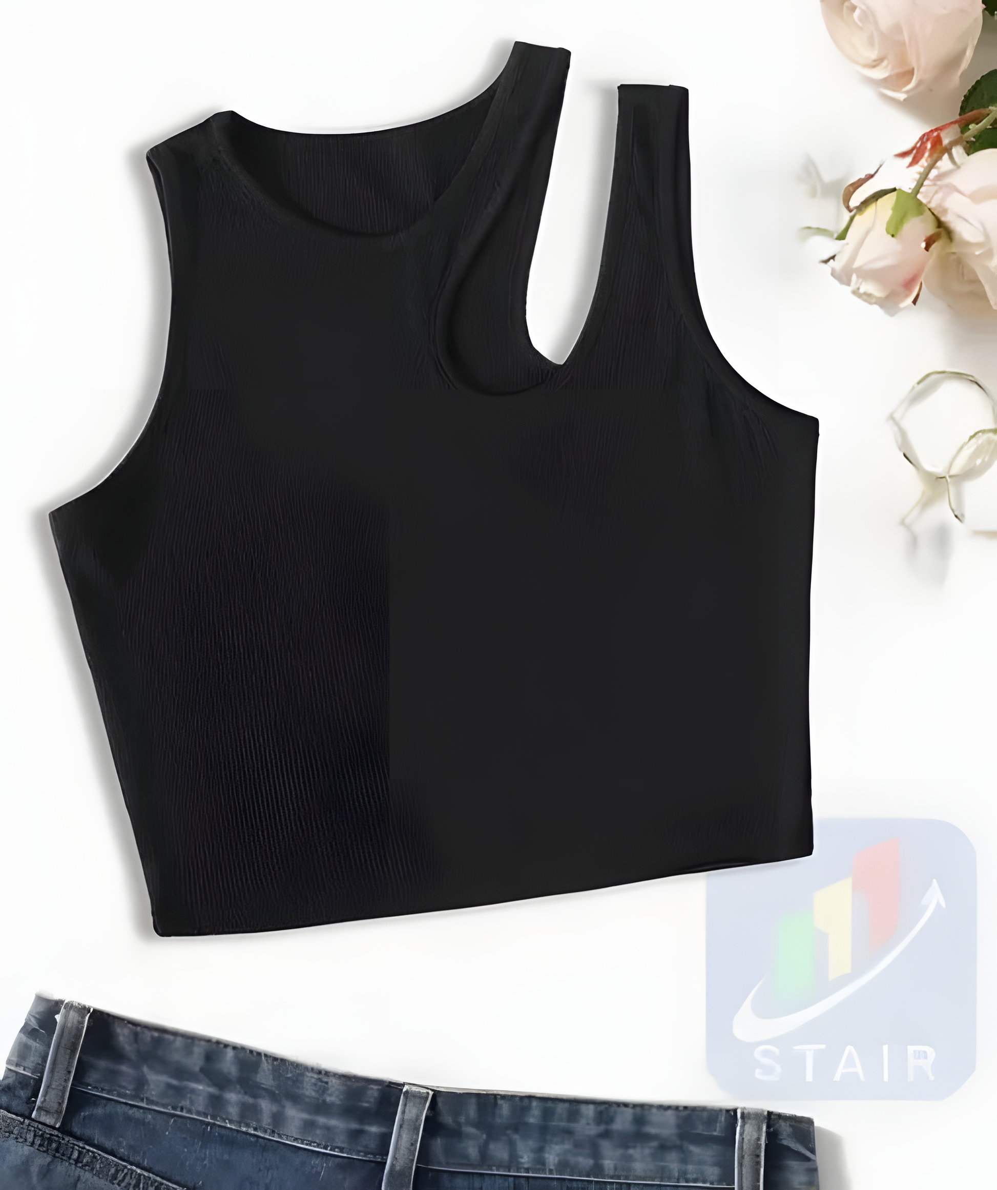Urban Cutout Crop Tank Top