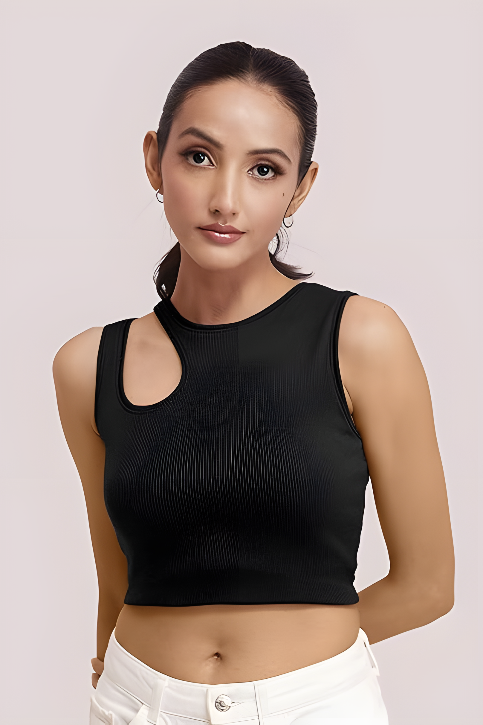 Urban Cutout Crop Tank Top
