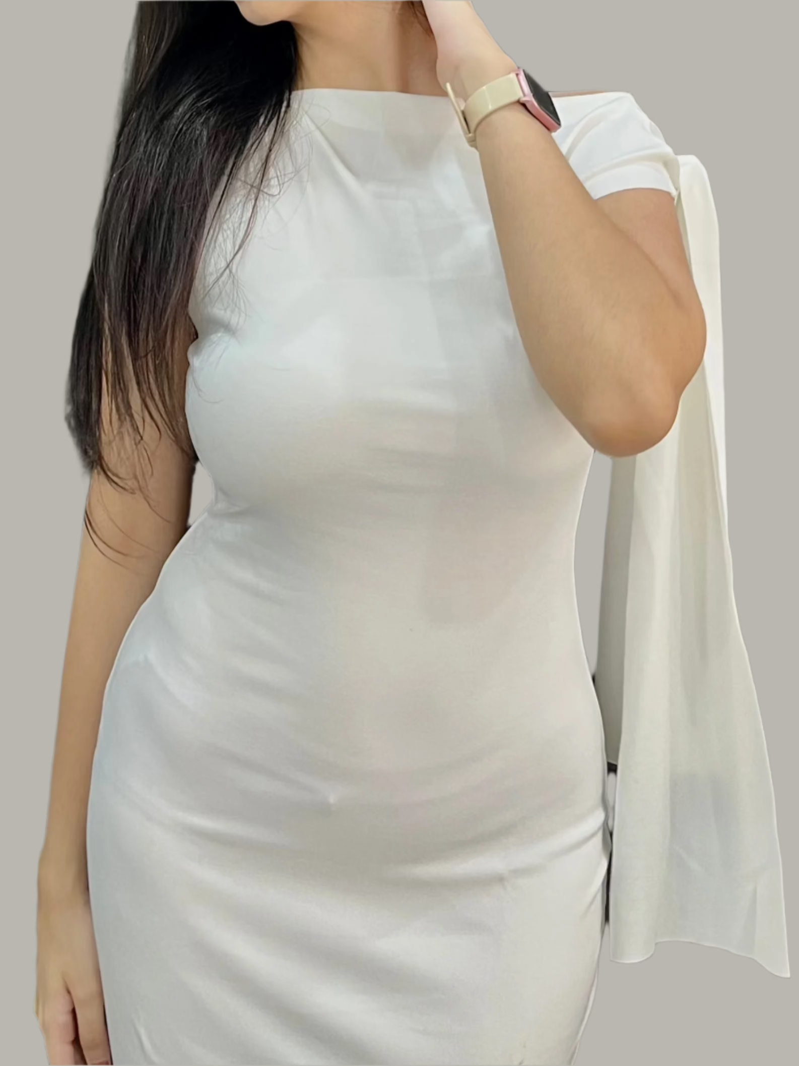Whisper White Tie Maxi Dress