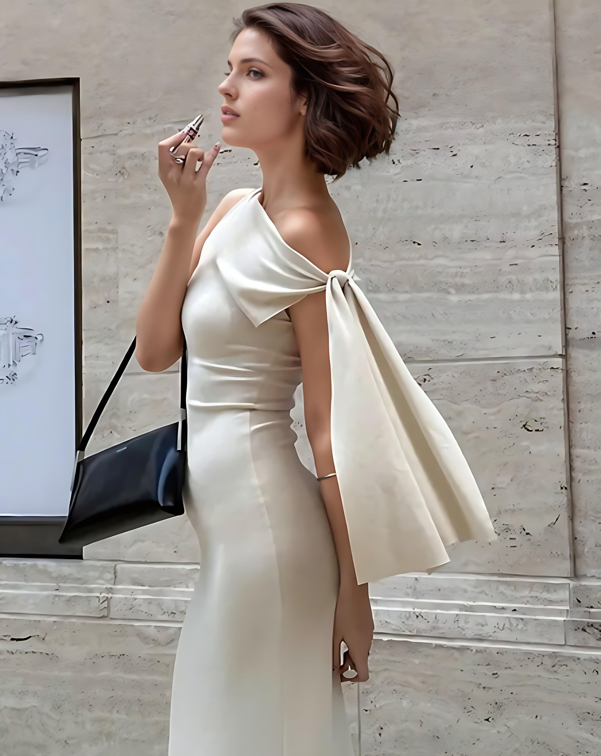 Whisper White Tie Maxi Dress