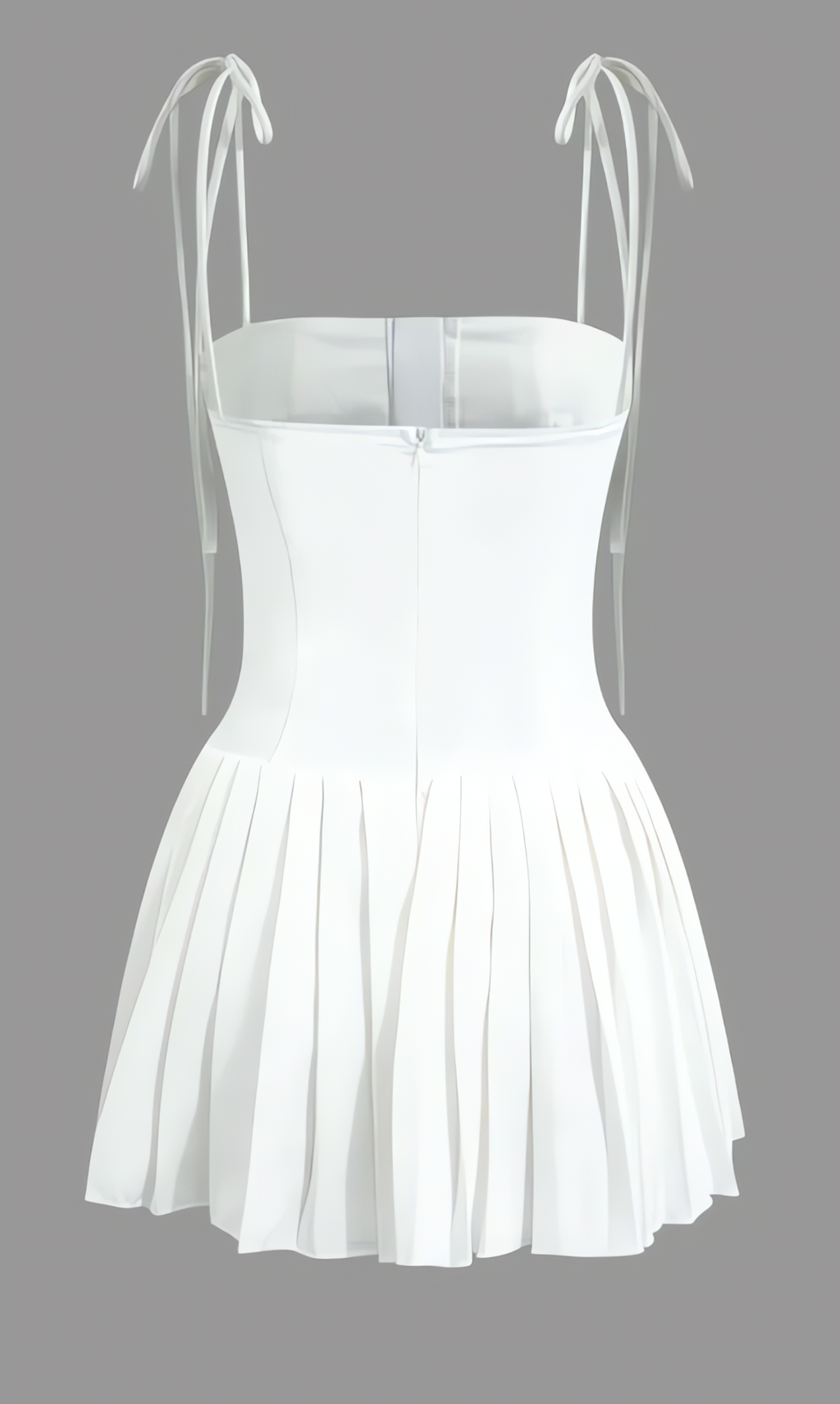 White Orbit Corset Dress