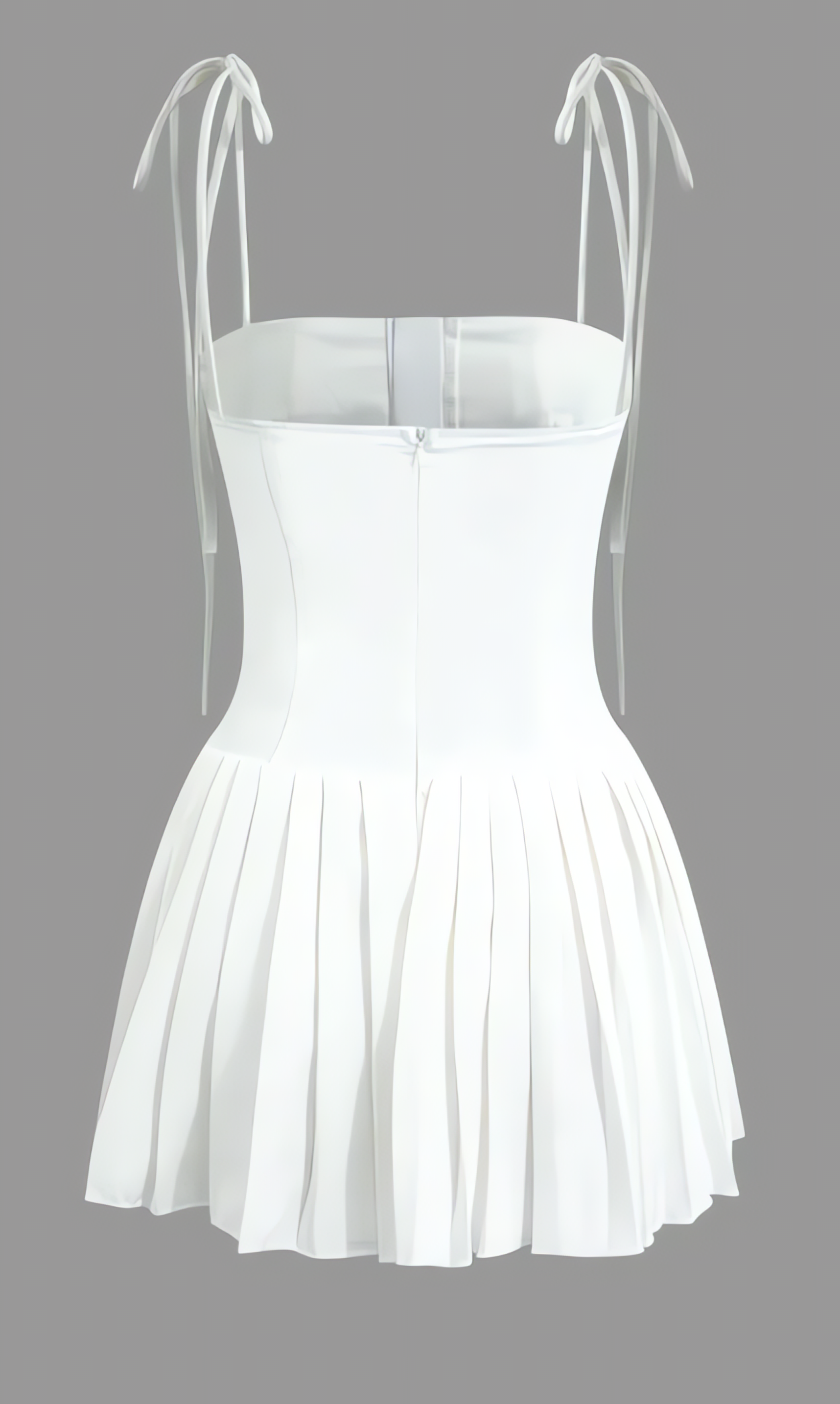 White Orbit Corset Dress
