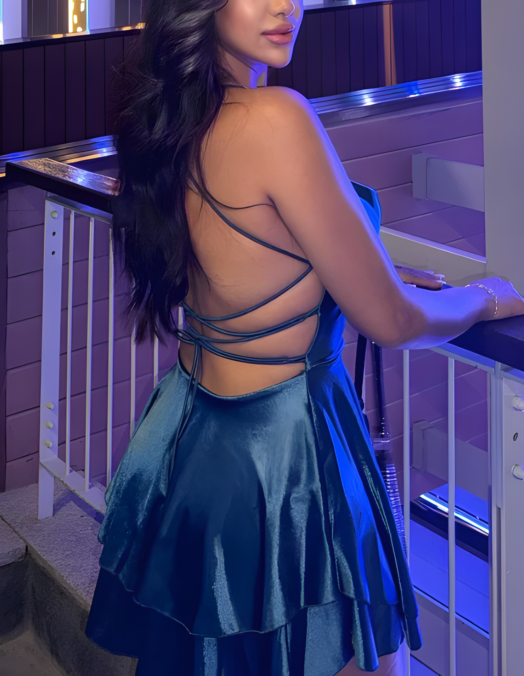 Satin Sway Dress