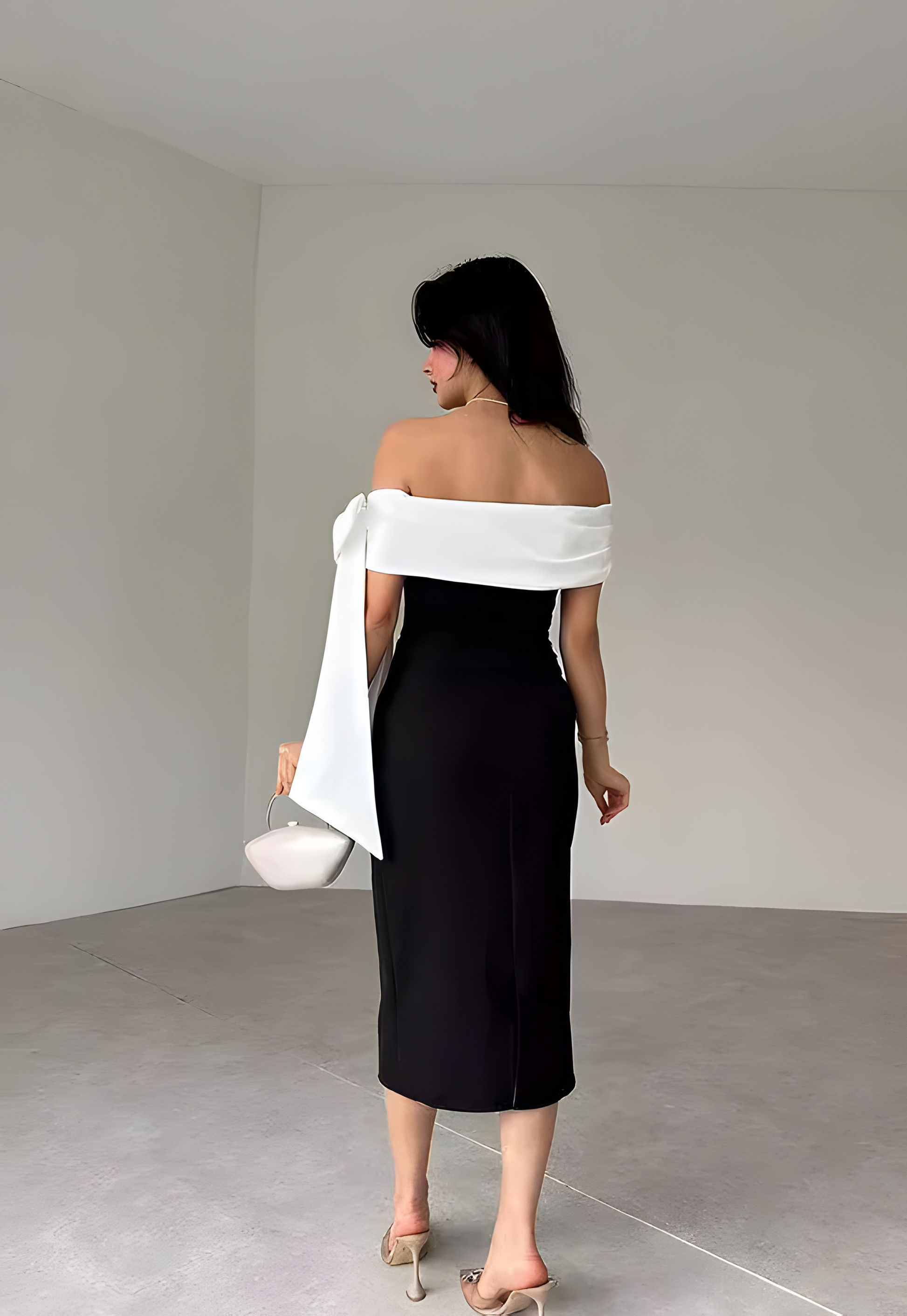 Midnight Bowmance Dress