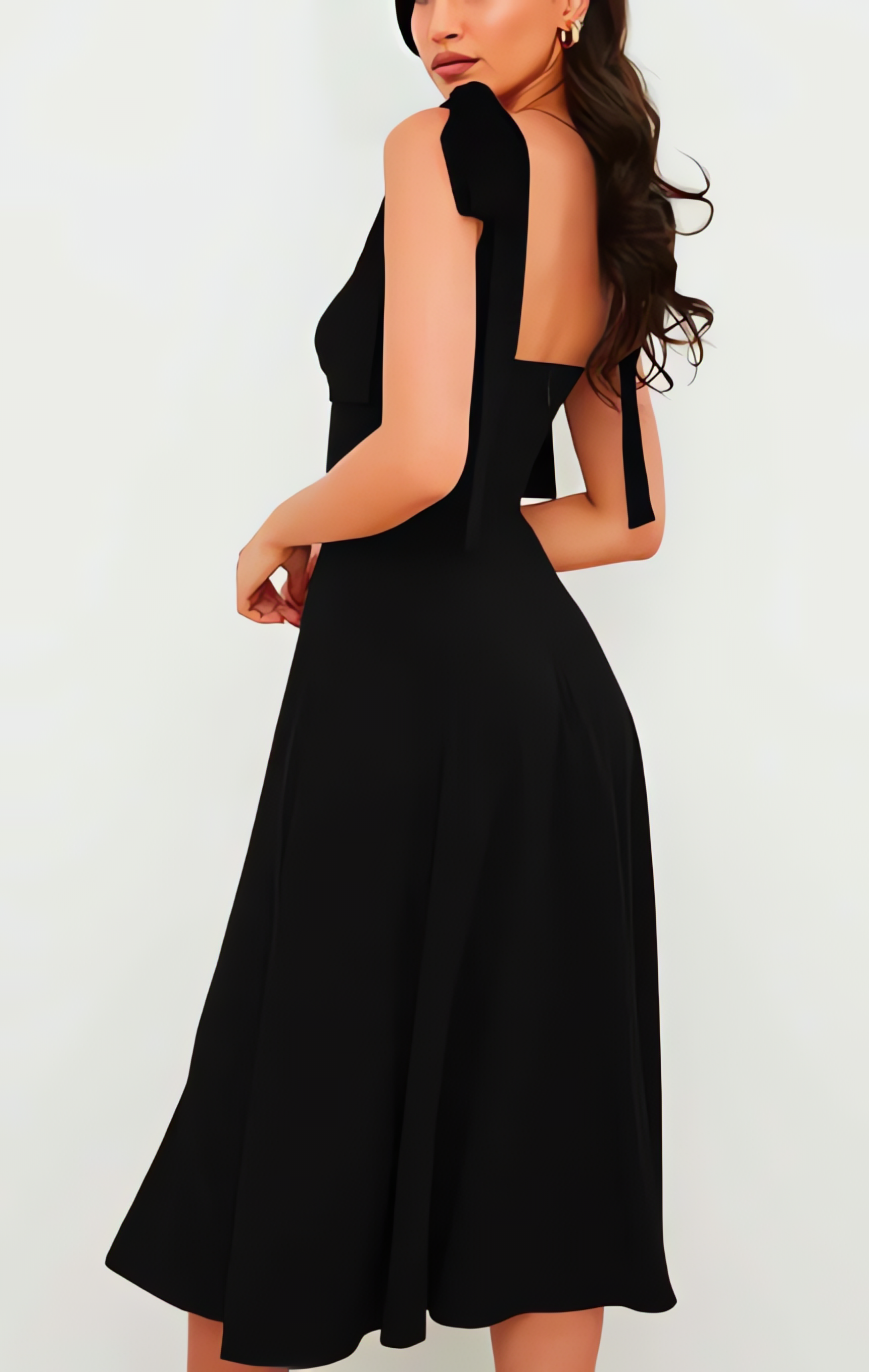 Midnight Muse Bow Dress